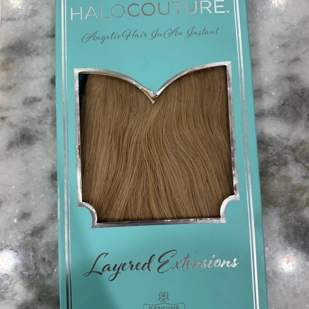 HaloCouture Layered Hair Extensions - Blonde